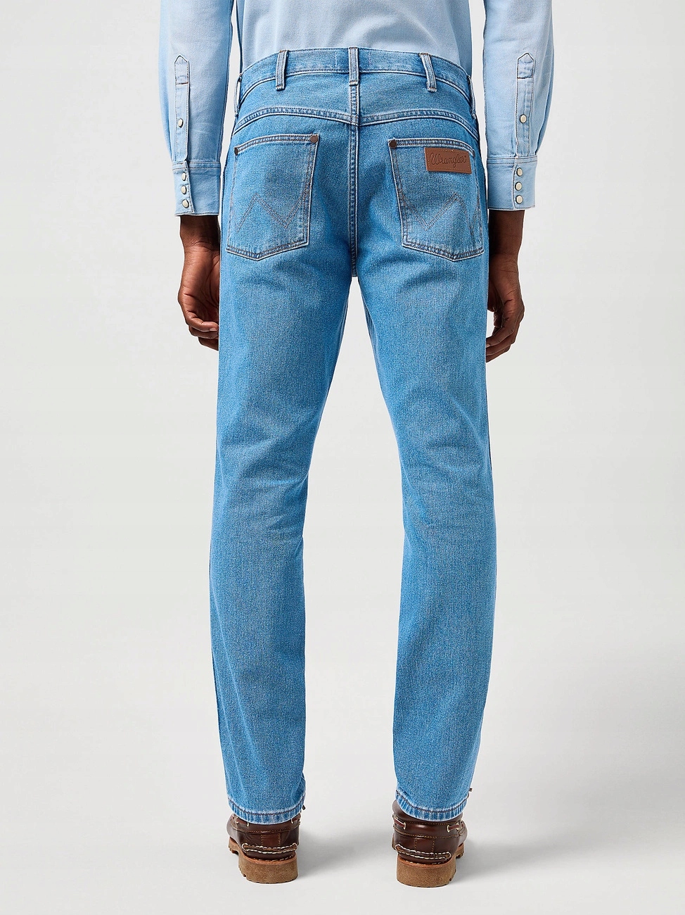Pánské zúžené džíny Wrangler River Jungle Cool 112364494 31/30
