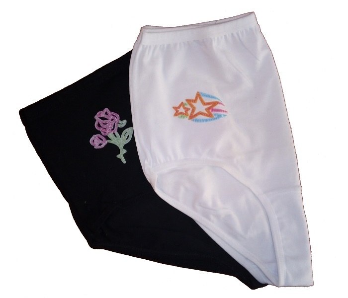 

2x Bawełniane Majtki Moraj Figi Wysokie Maxi L