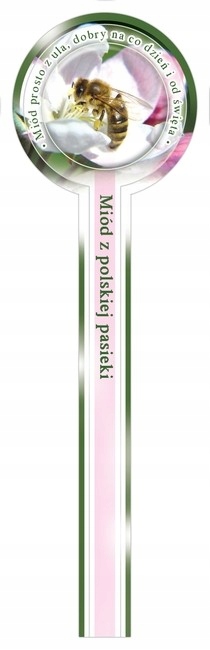 

Banderole Miód z polskiej pasieki (100 szt) BA202