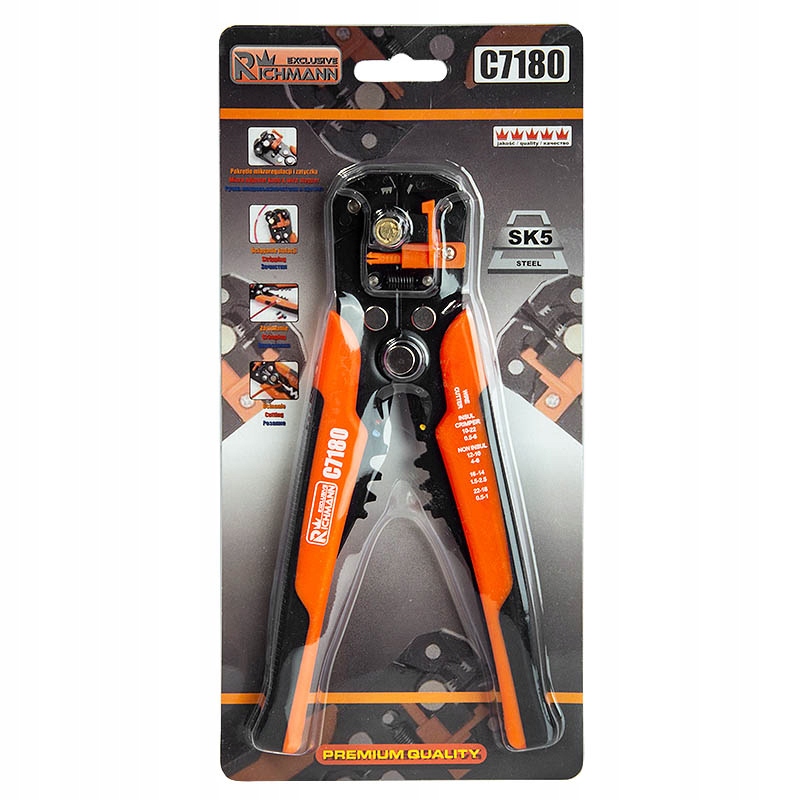 SZCZYPCE DO ŚCIĄGANIA IZOLACJI UNIWERSALNE C7180 Marka Corona/Richmann
