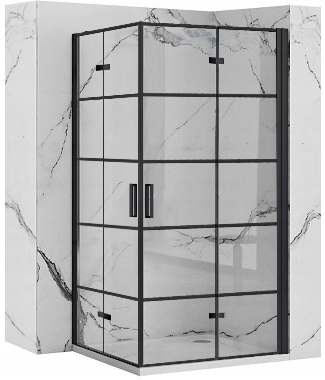 Kabina Prysznicowa Molier Black Double 80x100