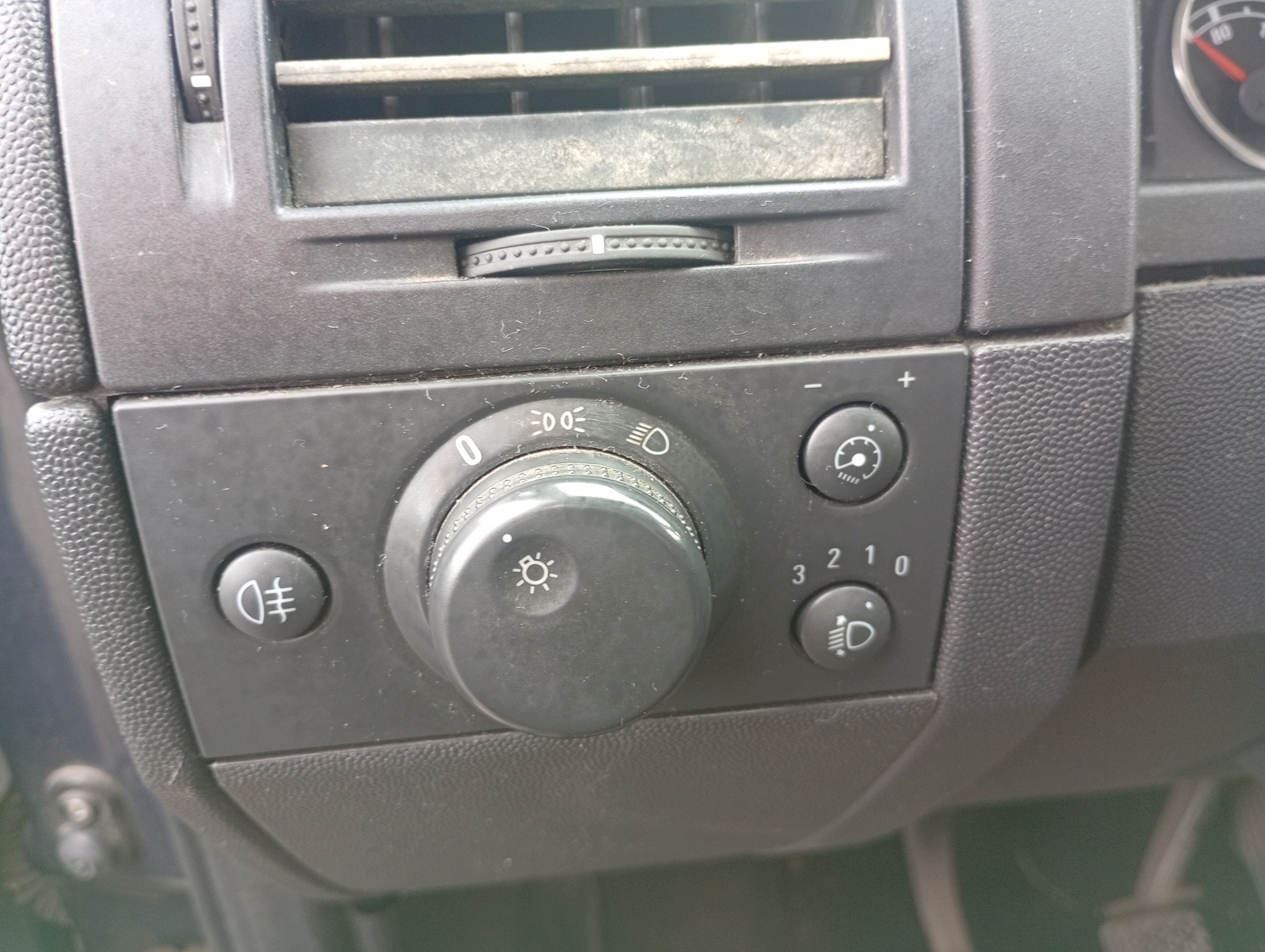 interruttore luci panel regulacja Opel Meriva A FL 06-10
