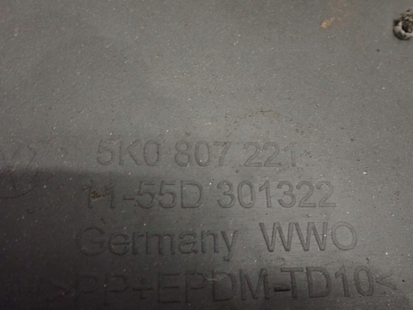 bumper front front VW GOLF VI 2009- 5K0807221
