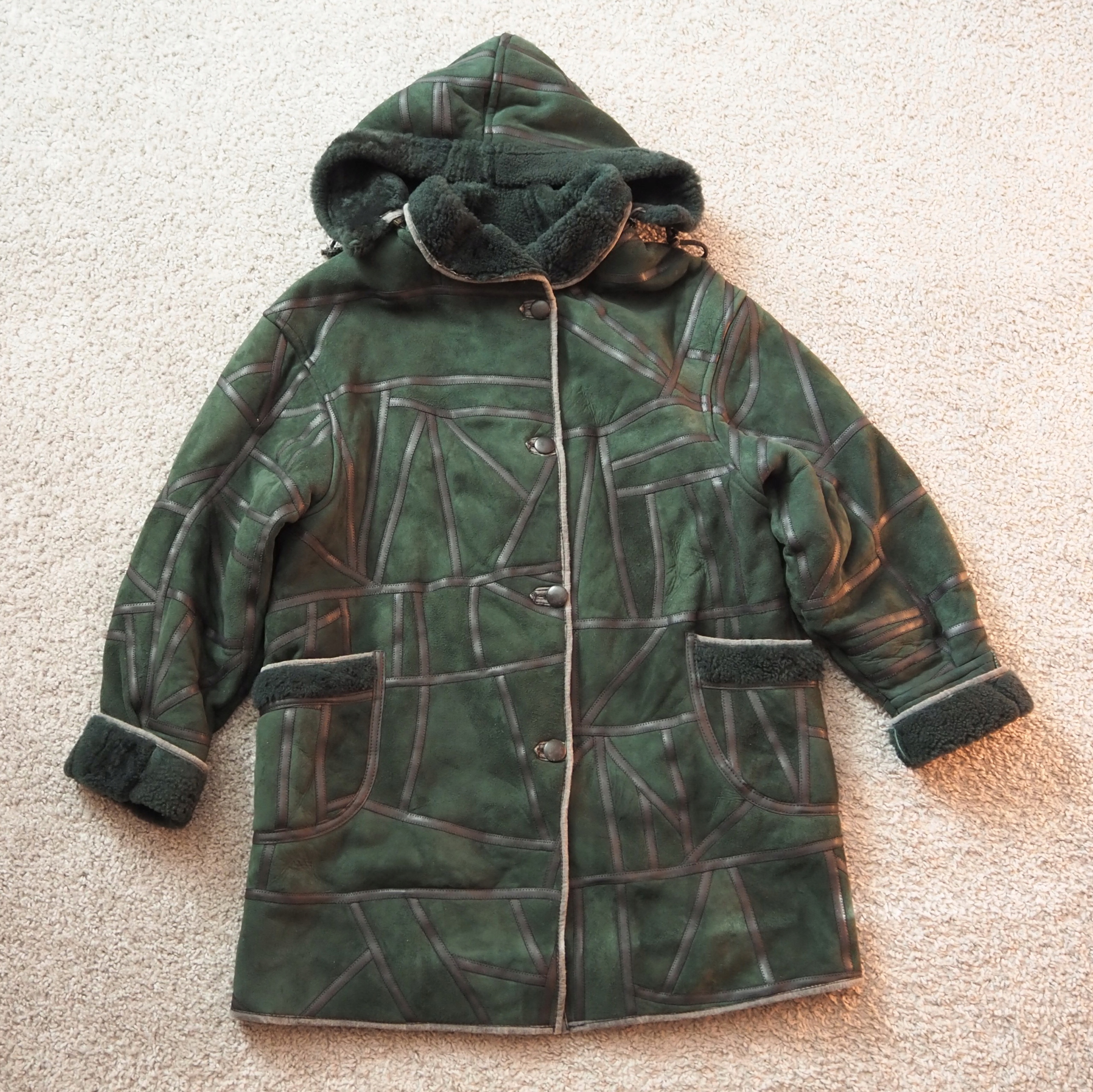 KOŻUCH SKÓRA NATURALNA R.48 Typ kożuch