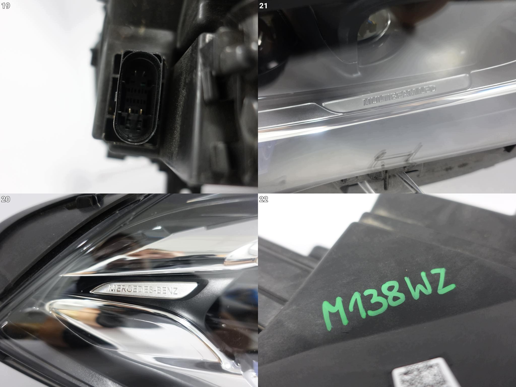MERCEDES GLA II 2 H247 19-23 light FULL LED MULTIBEAM right front EUROPA