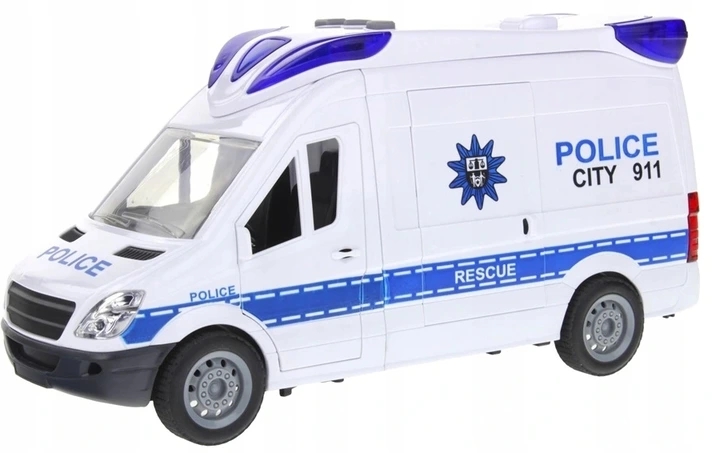 POLICJA RADIOWÓZ WÓZ POLICYJNY DŹWIĘKI ŚWIECI Certyfikaty, opinie, atesty CE