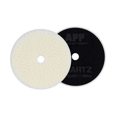 Липучка полировальная губка жесткий белый 160 мм 2шт приложение