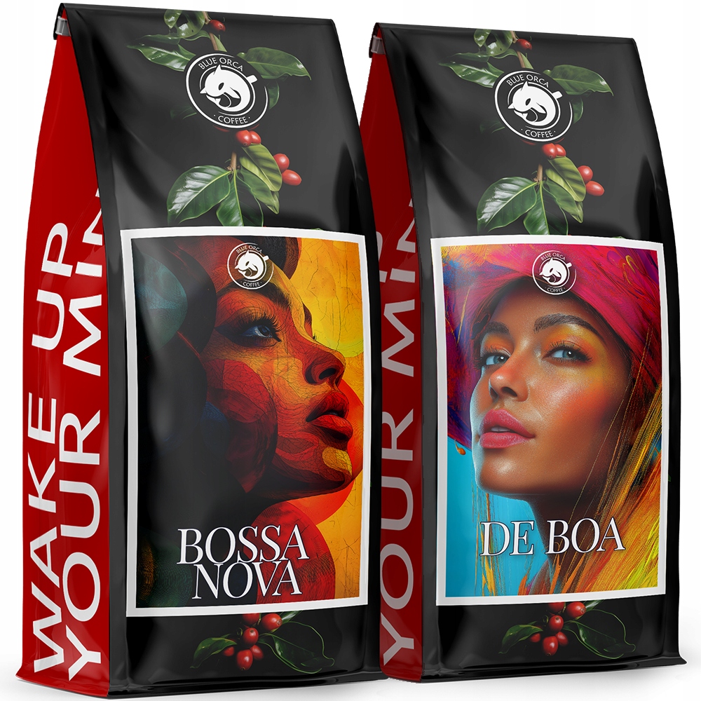 Levně Káva zrnková 2 kg Bosch Nova & De Boa 100% Arabica Čerstvě Pražená +dárek