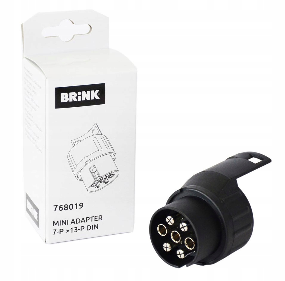 

Reduktor Adapter Przejściówka Brink 7>13 pin