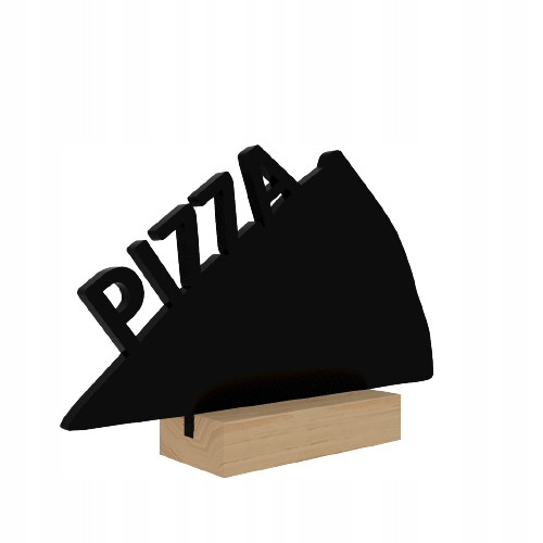 

Tabliczka kredowa czarna Pizza zestaw 4 sztuk