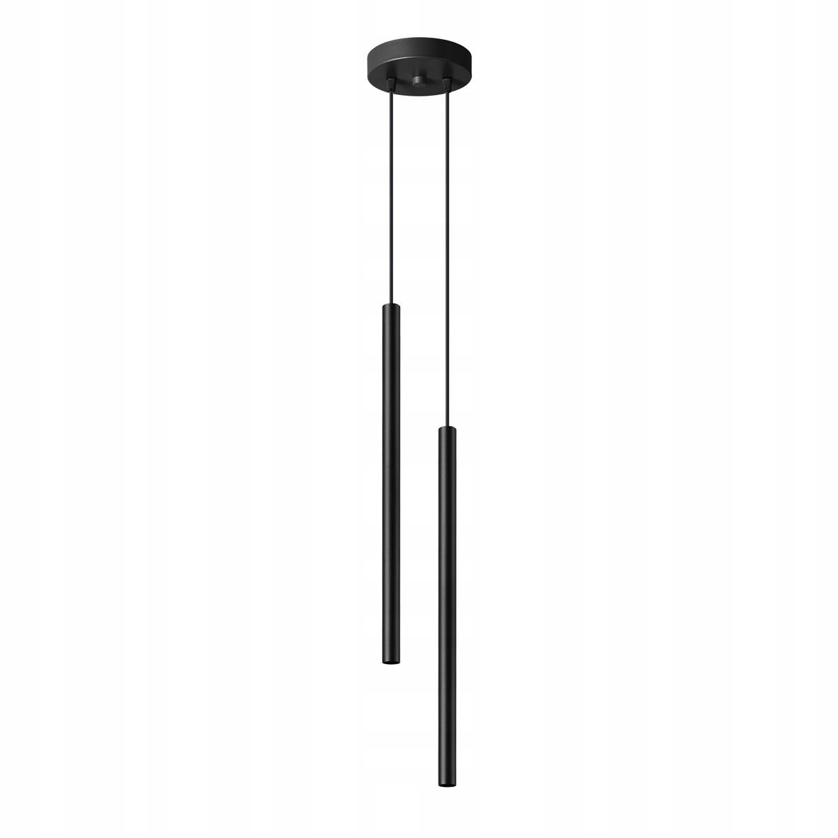 Sollux Lampa wisząca czarna 2xG9 Pastelo 8W IP20