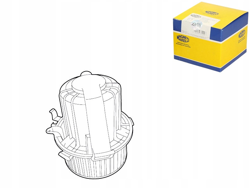 моторчик печки magneti marelli 351041501