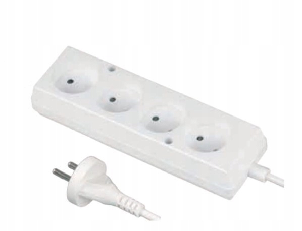 PRZEDŁUŻACZ 4X BEZ UZIEMIENIA PS-460 5M