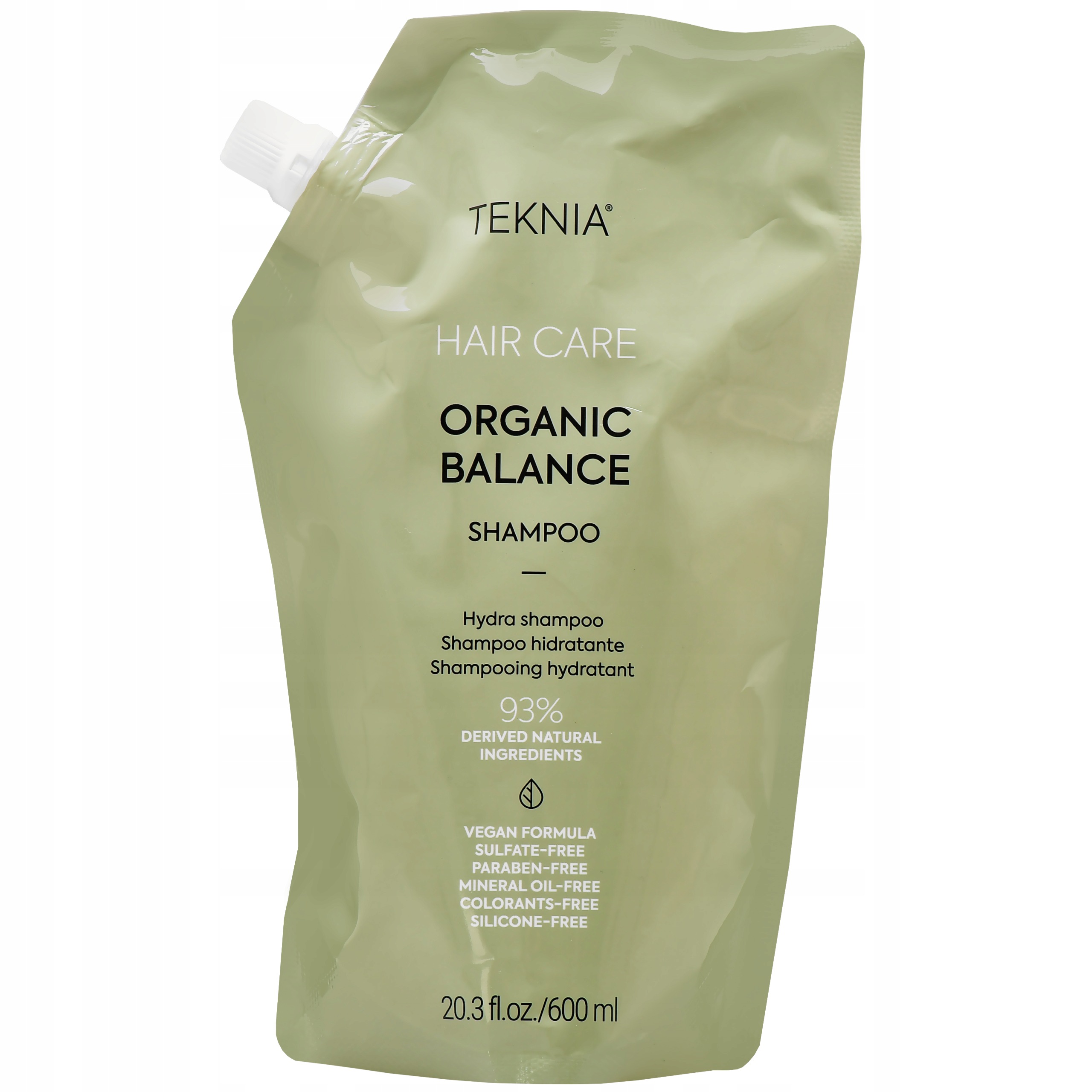 Organický šampon na vlasy Lakme Teknia Organic, 600 ml