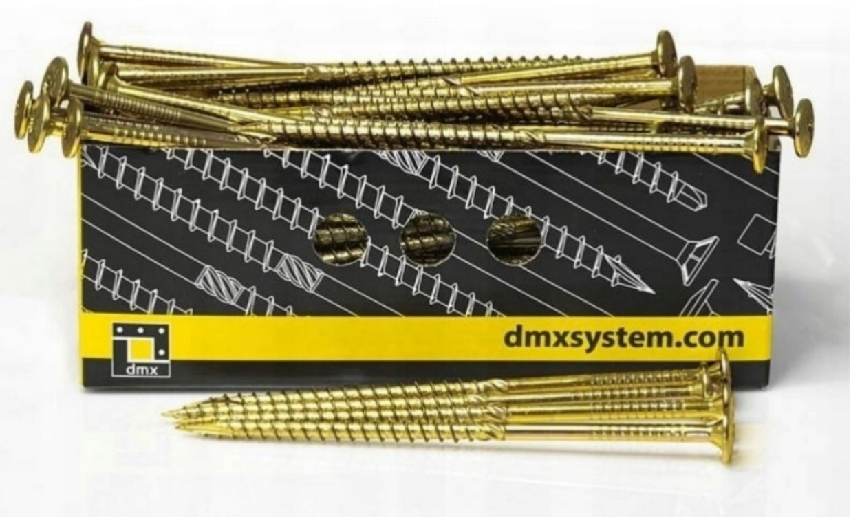 Tesařské Vruty Do Dřeva 8x400 Torx Talířová Hlava Podložková 50 Ks.