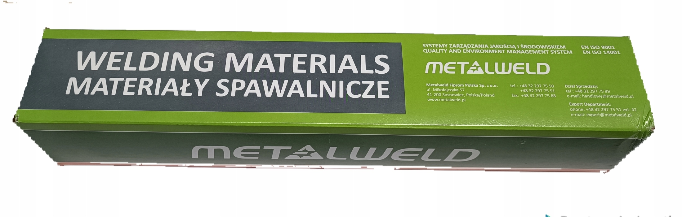 

Elektrody Metalweld Rutweld 12 fi 3,2/350/5,0 kg