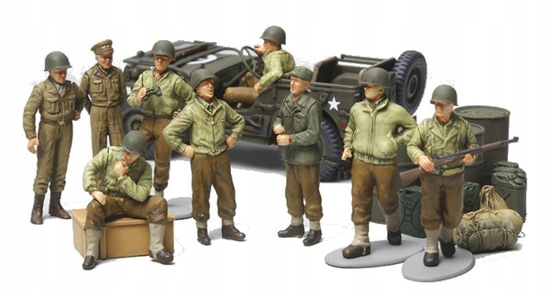 1/48 Us Infantry At Rest Figurky Tamiya 32552