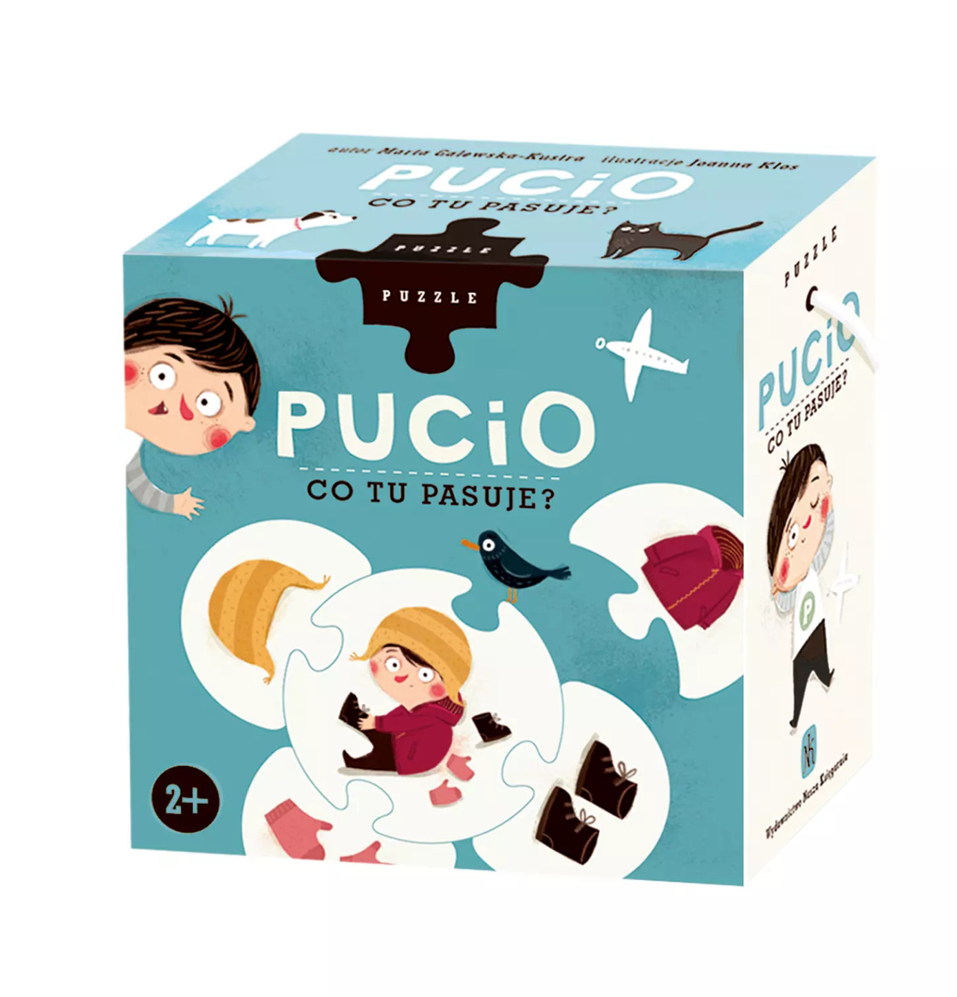 Pucio. Puzzle: Co tu pasuje? Nasza Księgarnia - gry