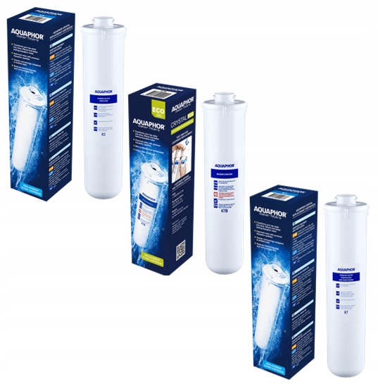 zestaw filtrów K3 K7B K7 Aquaphor do Kryształ B Eco komplet