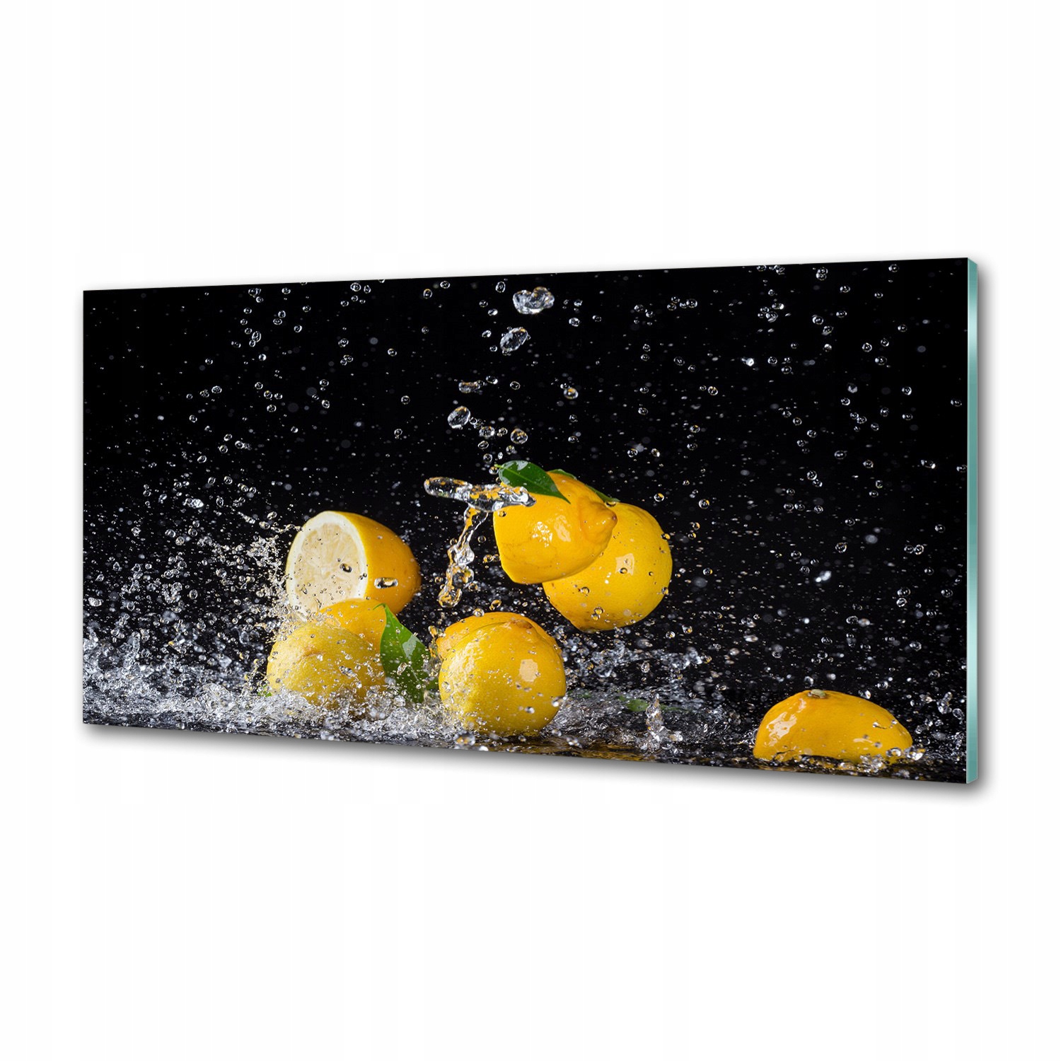 Panel do kuchyne Citróny a voda 120 x 60 cm Lepidlo
