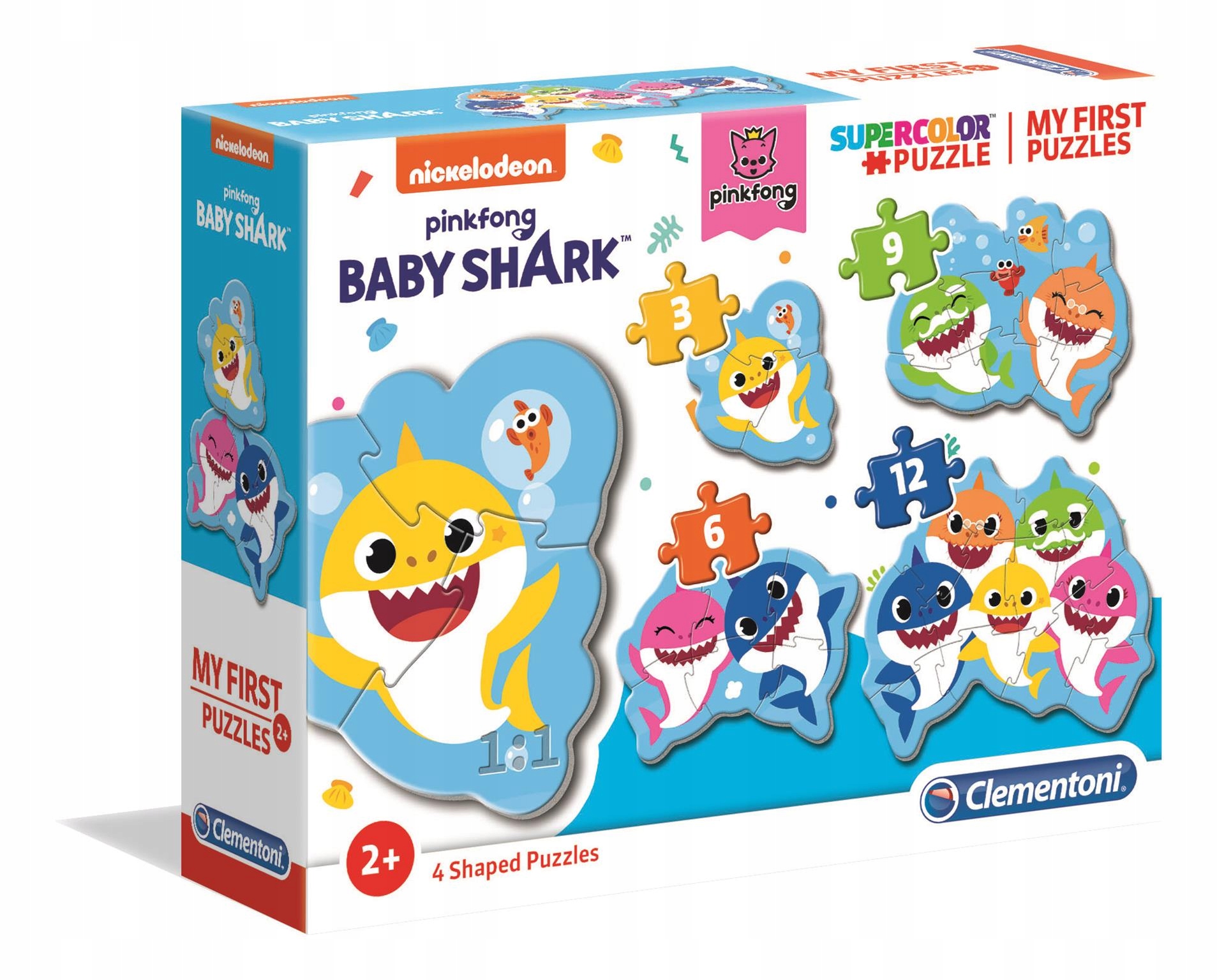 

Moje Pierwsze Puzzle Baby Shark Clementoni 20828