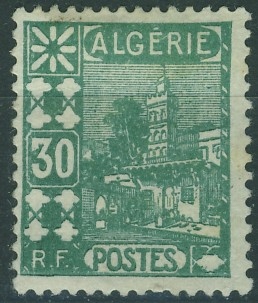 Kolonie fr. Algerie 30 cent. - Mosque