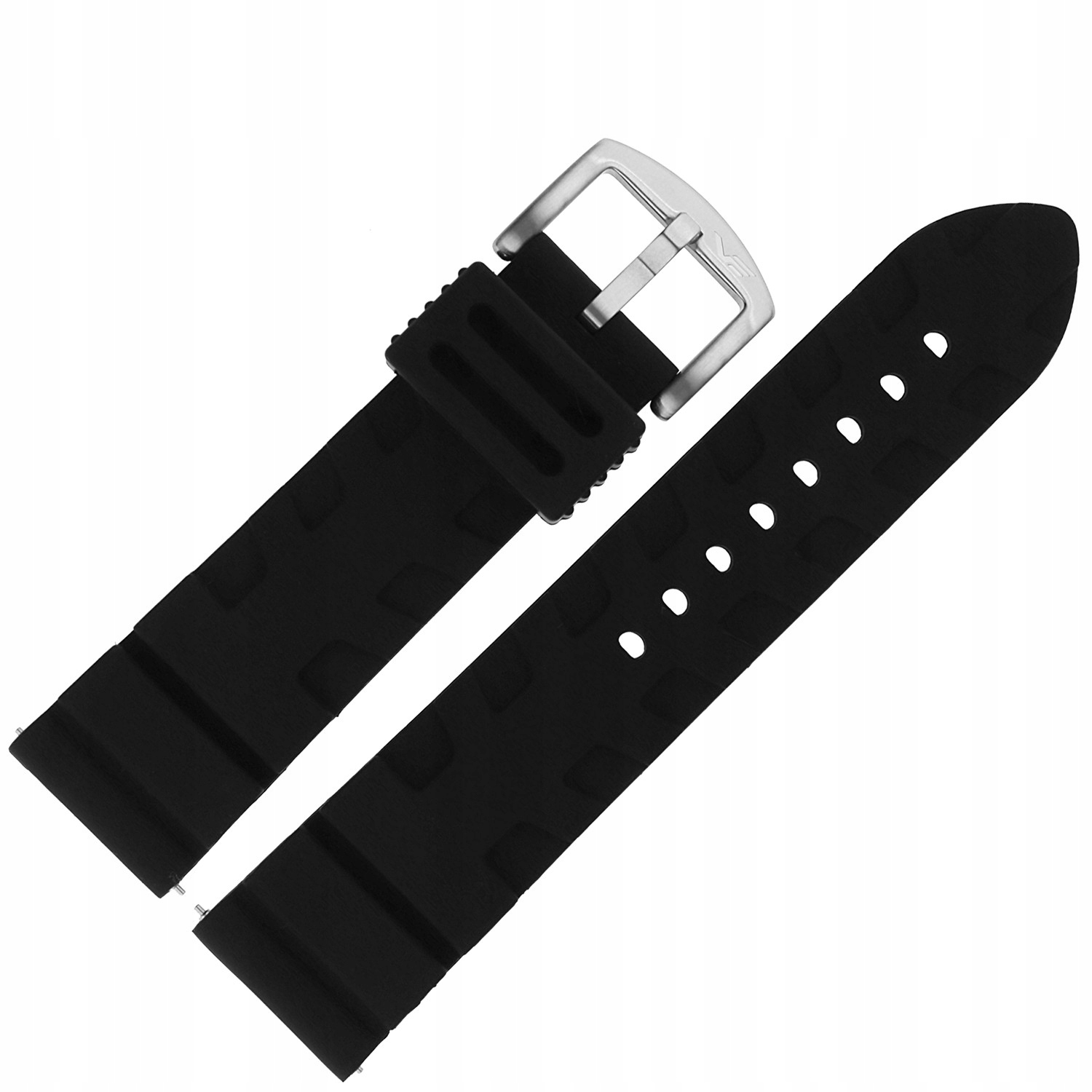 Pásek Expedition Silikon (A735) černý ocelový