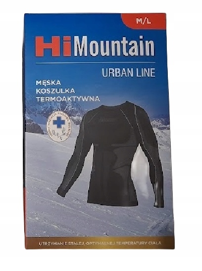 

Męska koszulka termoaktywna czarna roz. M/L