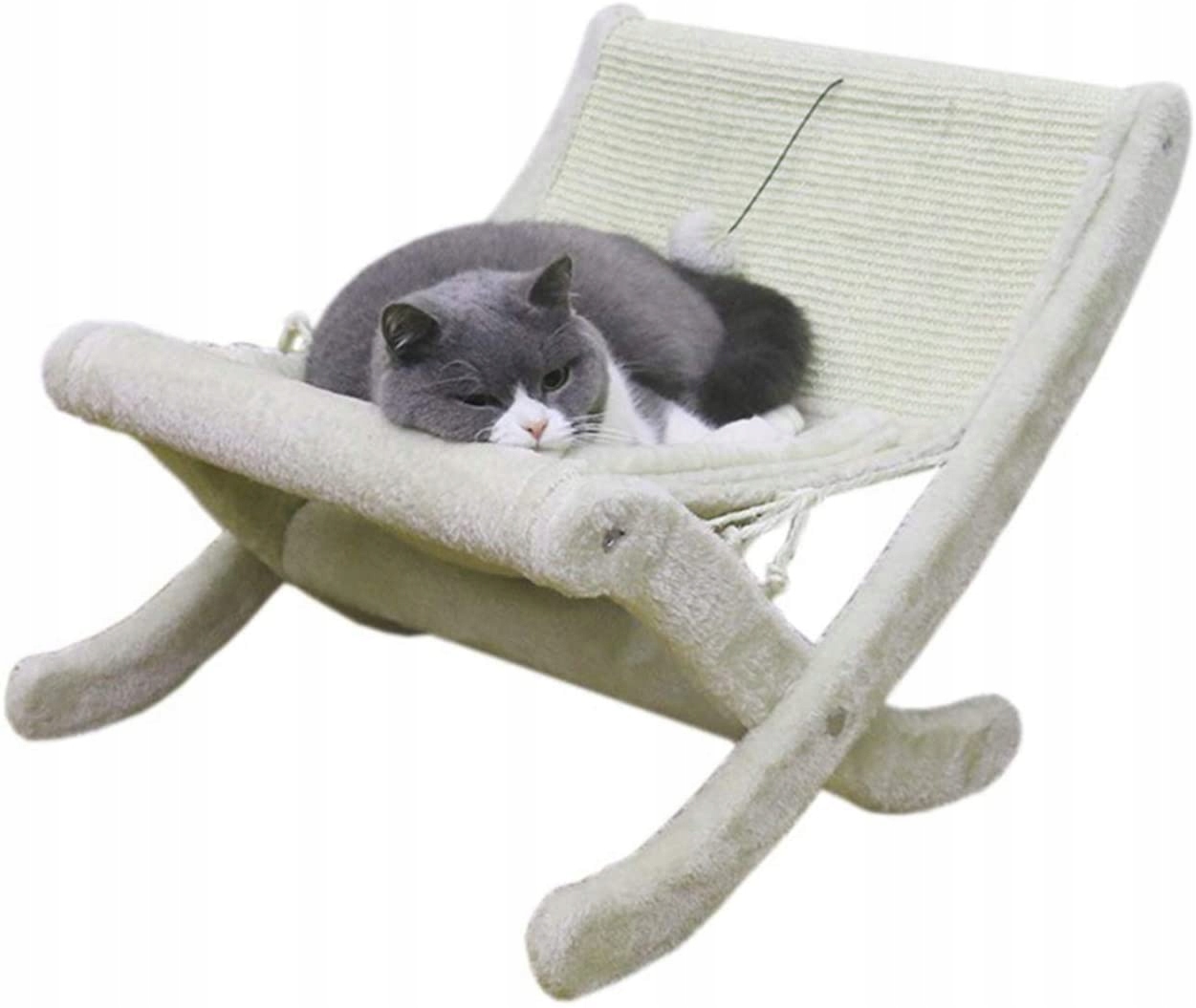 Levně Křídlo Houpací Síť Škrabadlo pelíšek pro kočky Pohovka 4v1 Hračka do 10 kg