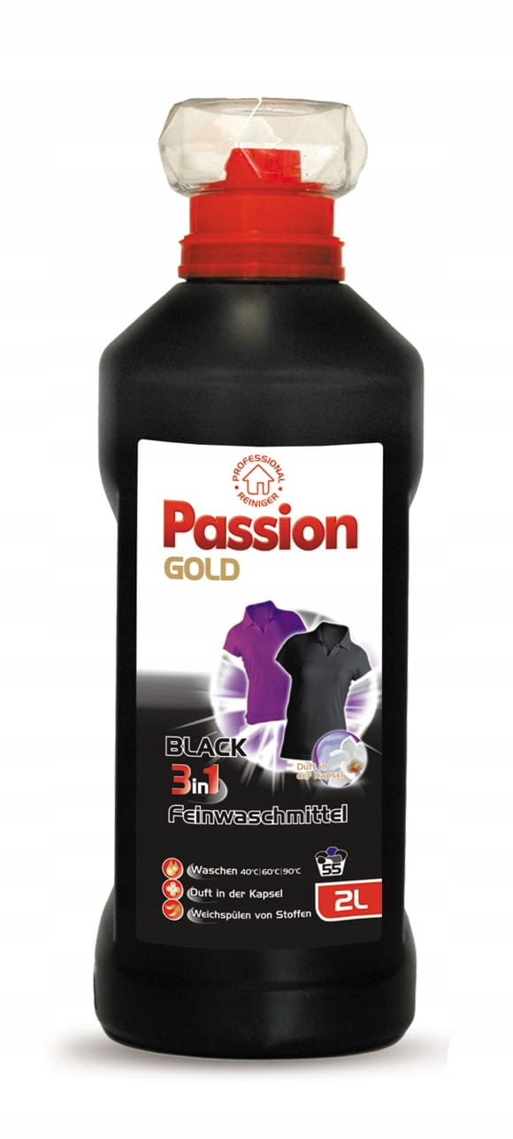 

Passion żel do prania 3w1 55p/ 2l Black czarny