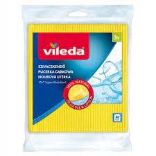 

Vileda Ścierka Ściereczka pucerka gąbkowa 3 sztuki