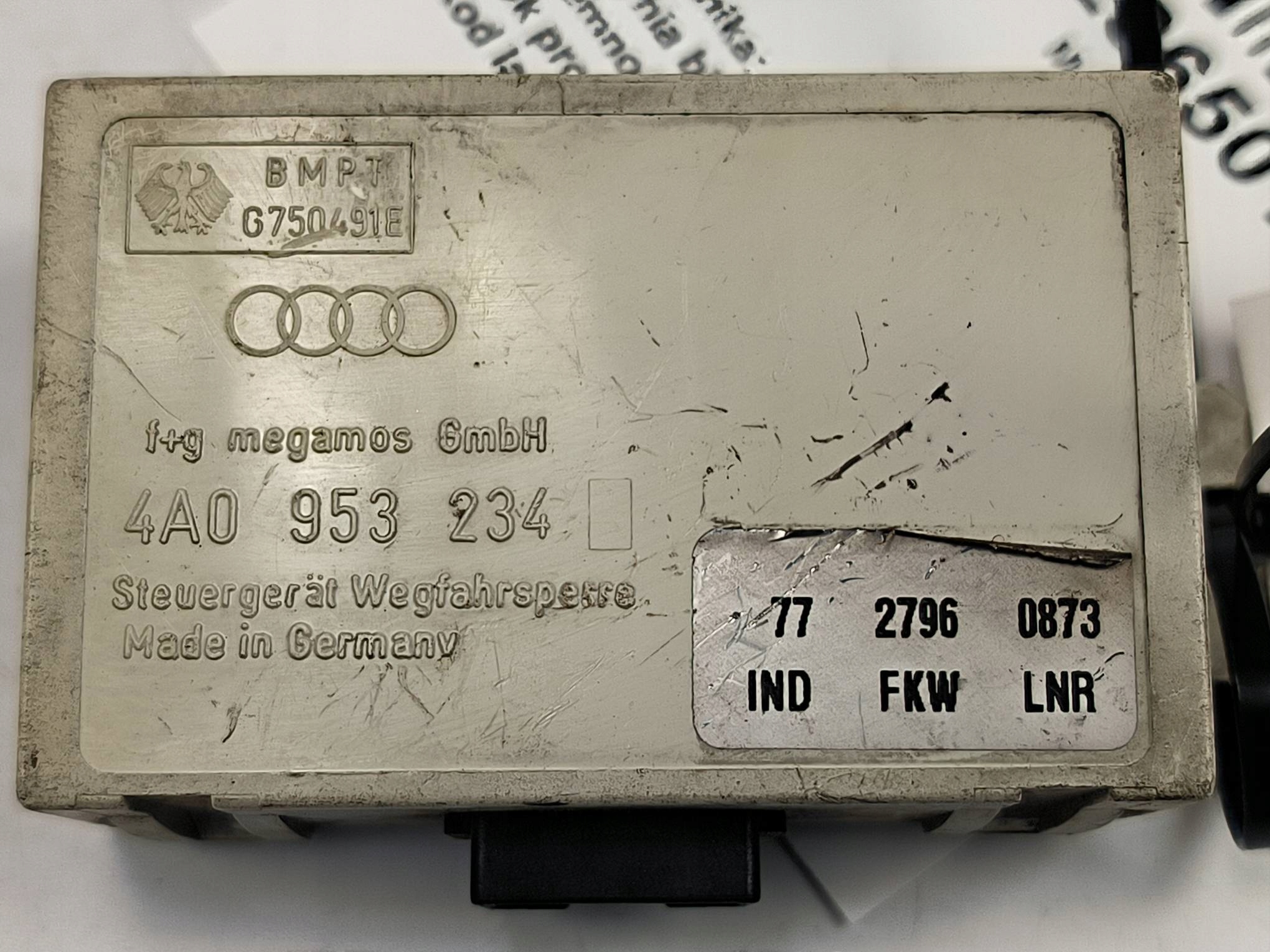 modulo IMMO 4A0953234 AUDI A6 C6