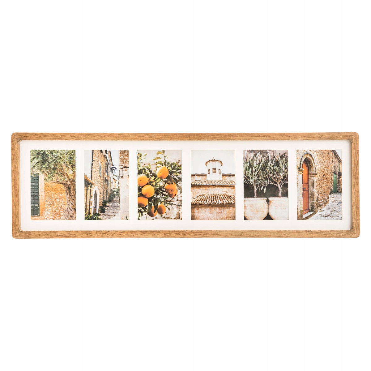 

Ramka Na Zdjęcia drewniana 6 zdjęć Milea 70x21 cm