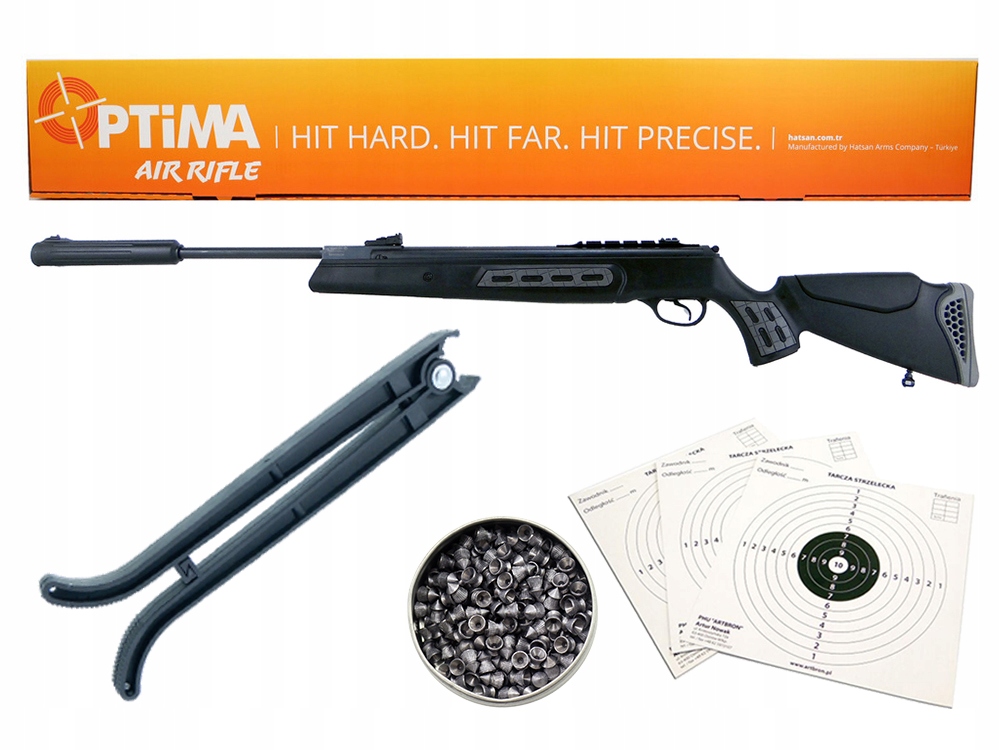 Wiatrówka karabinek Hatsan Optima 125 Sniper kal. 5,5 mm gratisy