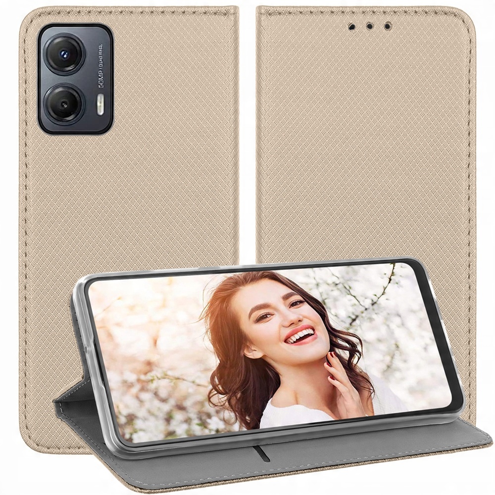 

Etui Smart Magnet Szkło do Motorola G13 G23 G53