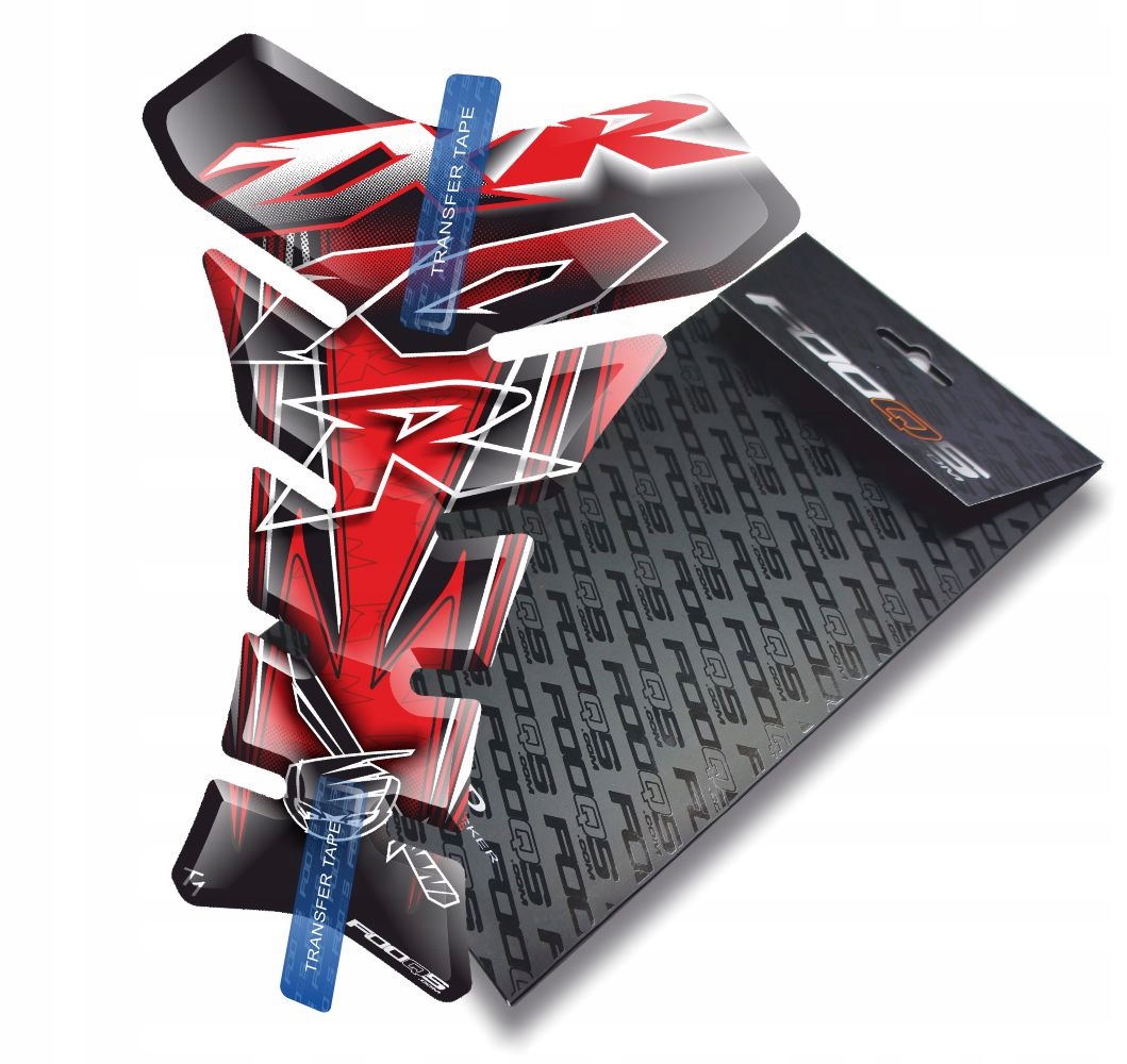 Tank-pad od firmy Fooqs pro Kawasaki ZX-10-R Červený