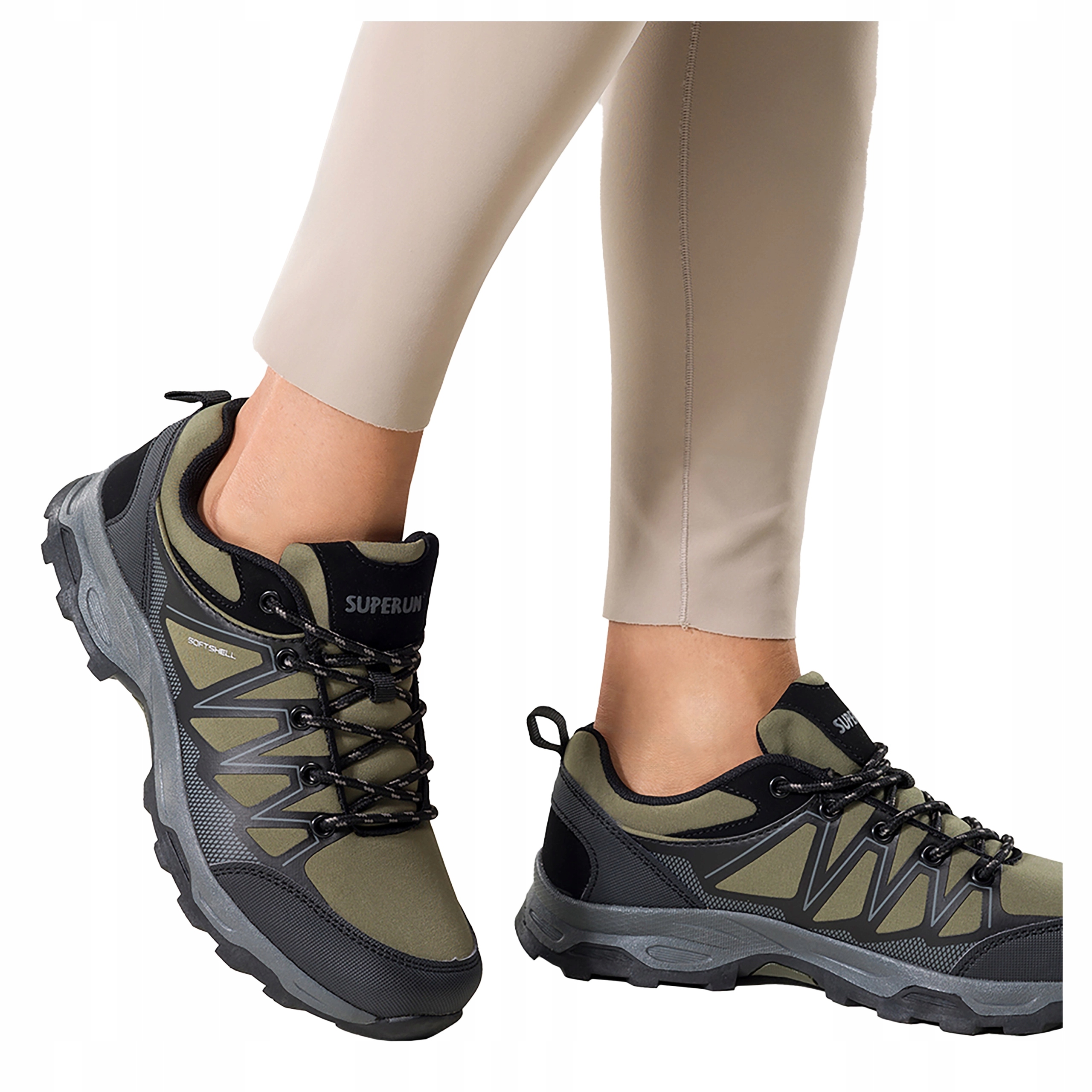 Sportovní Trekingové Boty Dámské Prodyšné Softshell Pohodlné Lehké vel 38