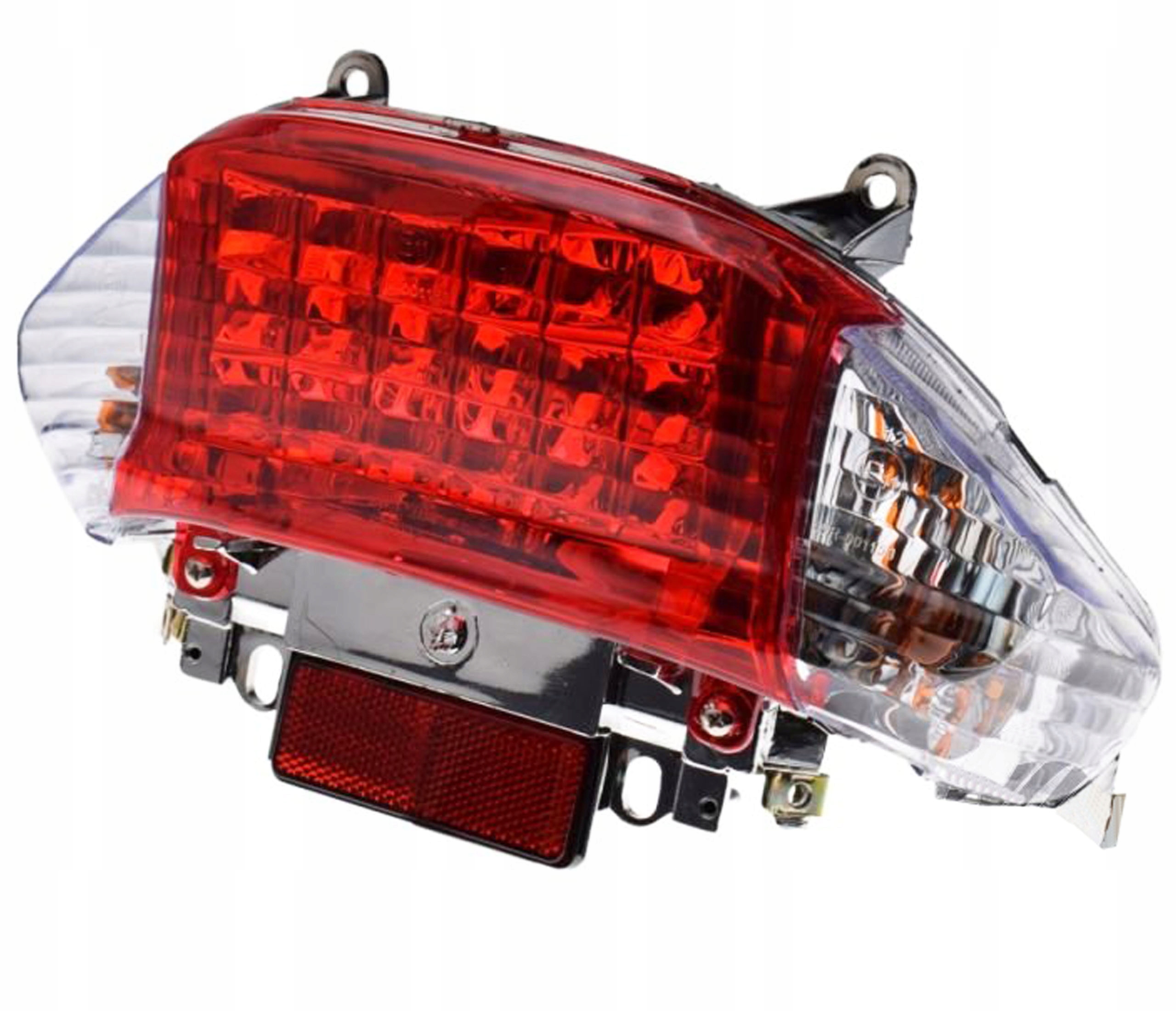 2354365465532532 - ЗАДНИЕ ФОНАРИ SCOOTER 4T GY6 QMA WHITE LED SHADES