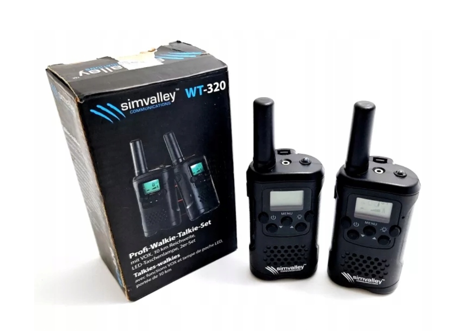 Talkies-walkies avec fonction VOX, portée 10 km WT-320 - Talkie