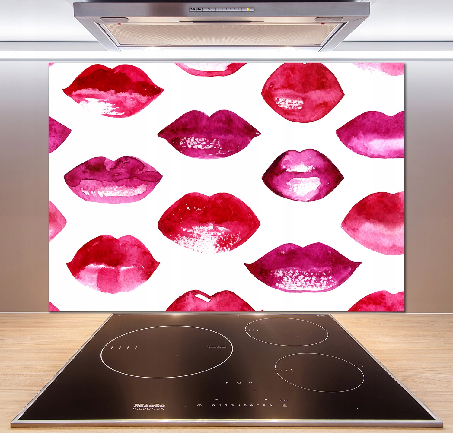 

Panel dekoracyjny Czerwone usta 100x70 cm + Klej