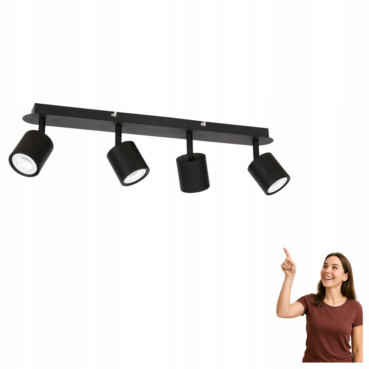 Čtyřnásobná spotová lampa Demia 1432 Luminex