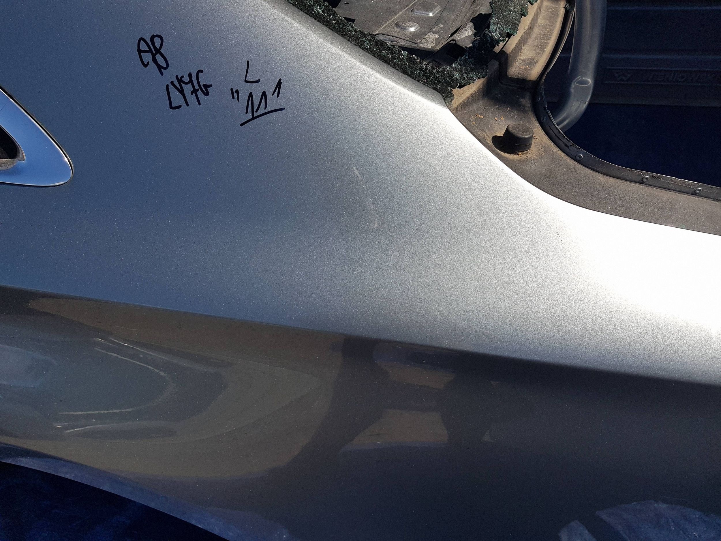 quarter rear rear part side left Audi A8 D4 4H fender LY7G