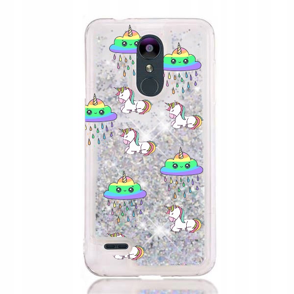 

etui płynny brokat chmurka do Lg K8 2018