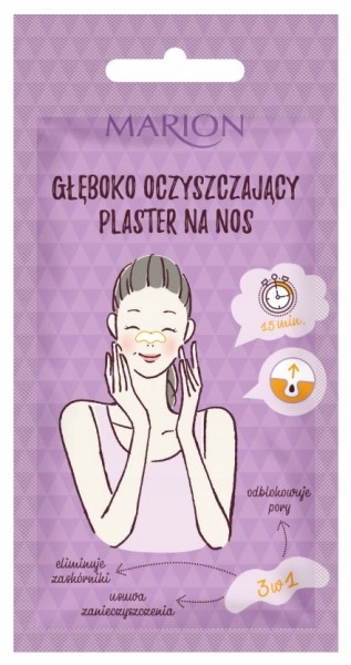 

Marion Plaster Na Nos Głęboko Oczyszczający 3w1