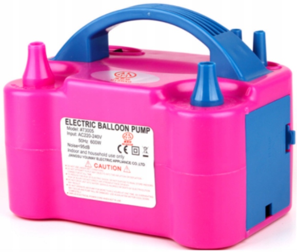 Elektryczna Pompka Do Balonów Mocna + Wiązadełko