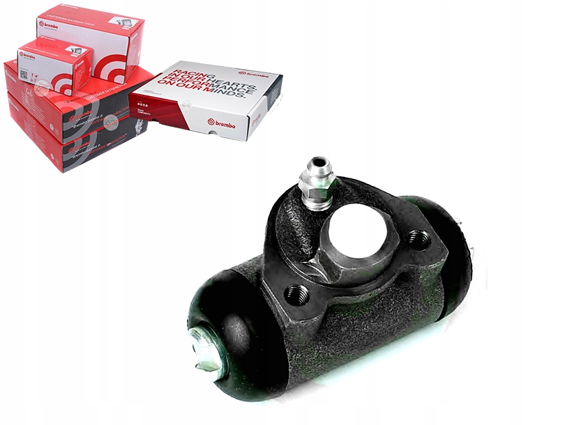 CYLINDEREK HAMULCOWY FIAT 126P 77-99 PRZÓD BREMBO