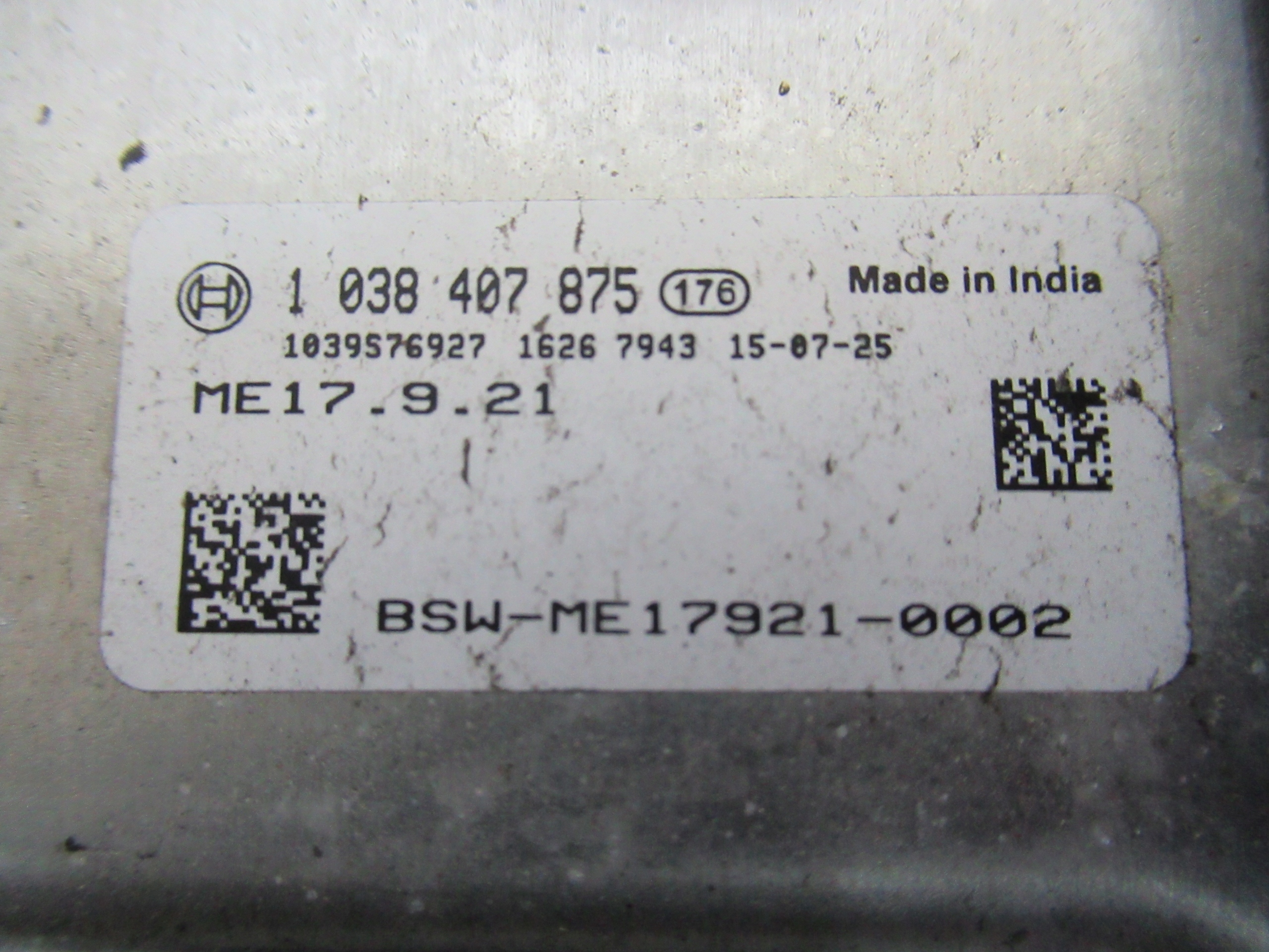 computer control unit of the engine HYUNDAI I20 II 1.2