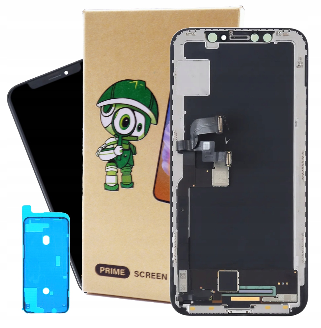 Dotykový displej Digitizer pro Apple iPhone X Hard Oled Těsnění