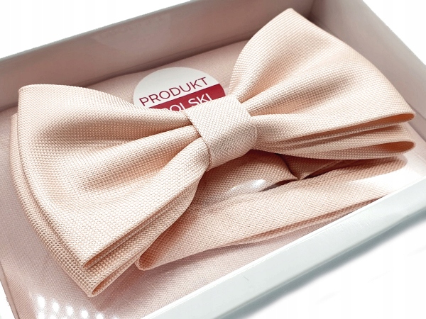 MUCHA MUSZKA MĘSKA BRZOSKWINIOWA WZORY + POSZETKA