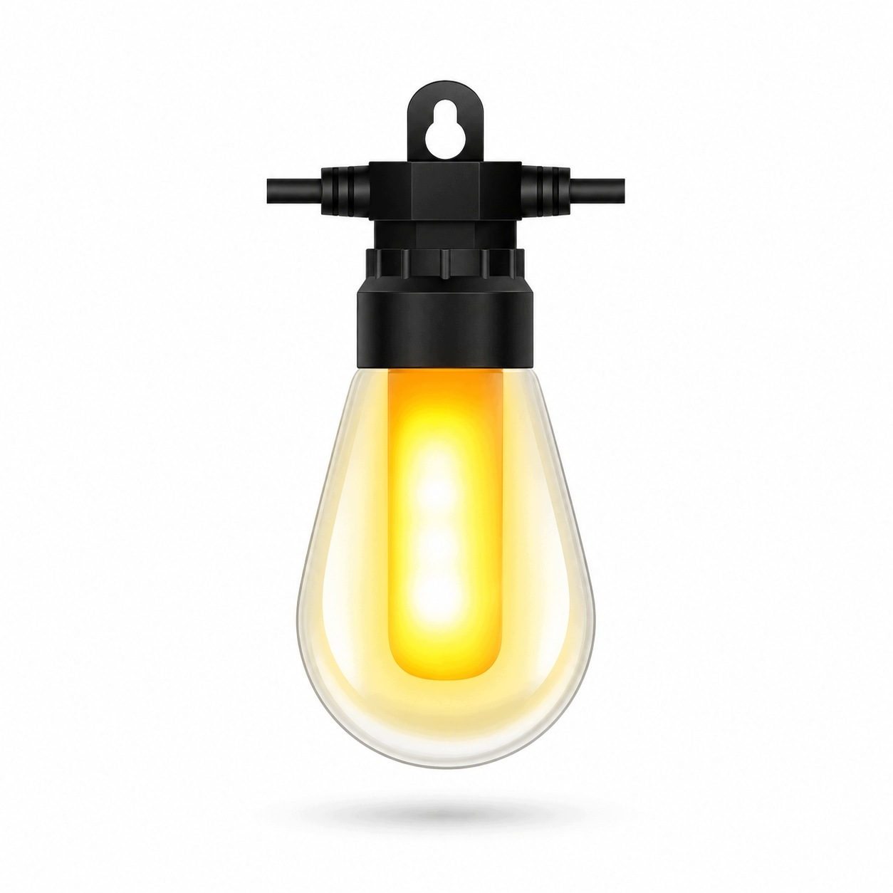 Záhradné Ozdobné Solárne Svetlá 10 Led 10 Metrov Diaľkový Ovládač Solar Usb
